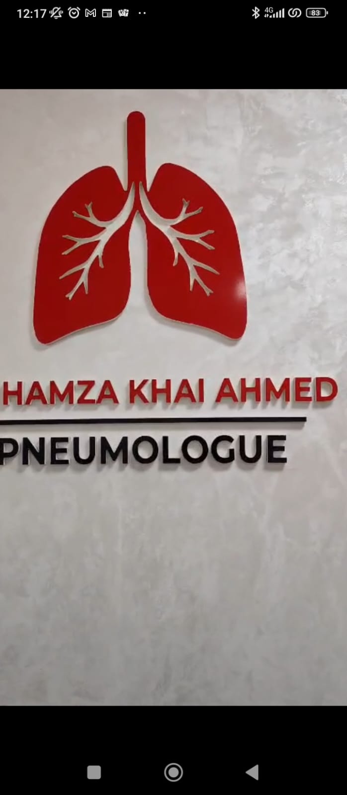 Dr khai ahmed hamza - Pneumologue